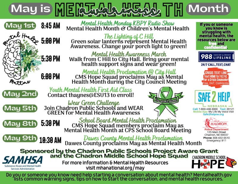 May is Mental Health Awareness Month – KCSR / KBPY