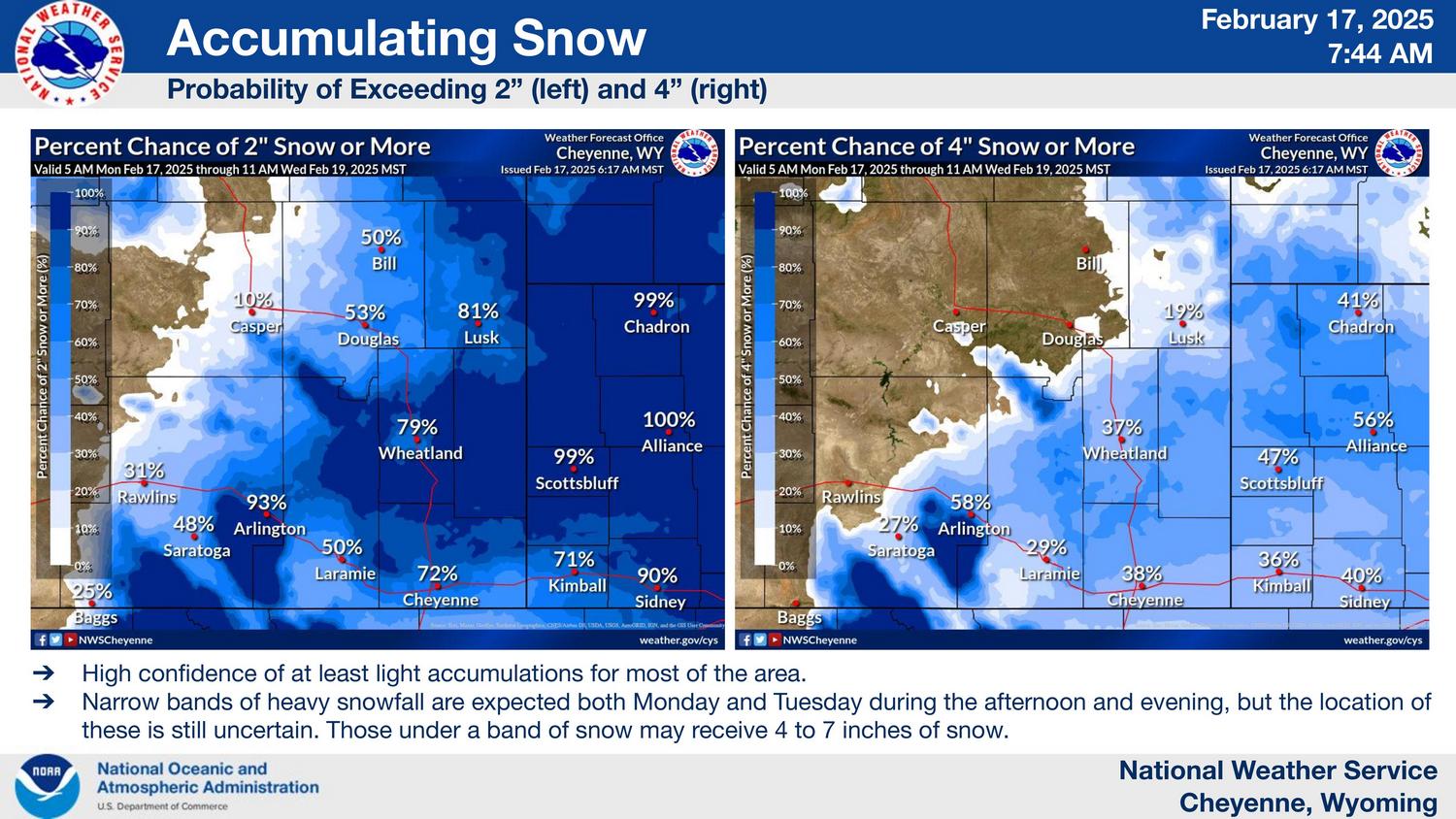 NWS Cheyenne: Decision Support Packet – Prolonged Snow and Cold – KCSR ...