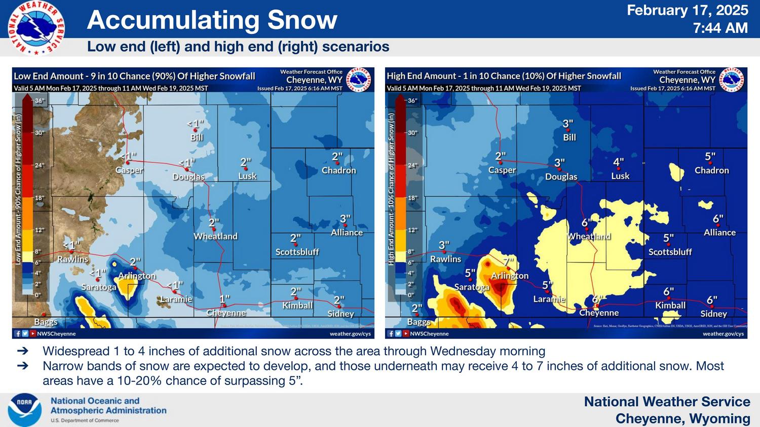 NWS Cheyenne: Decision Support Packet – Prolonged Snow and Cold – KCSR ...