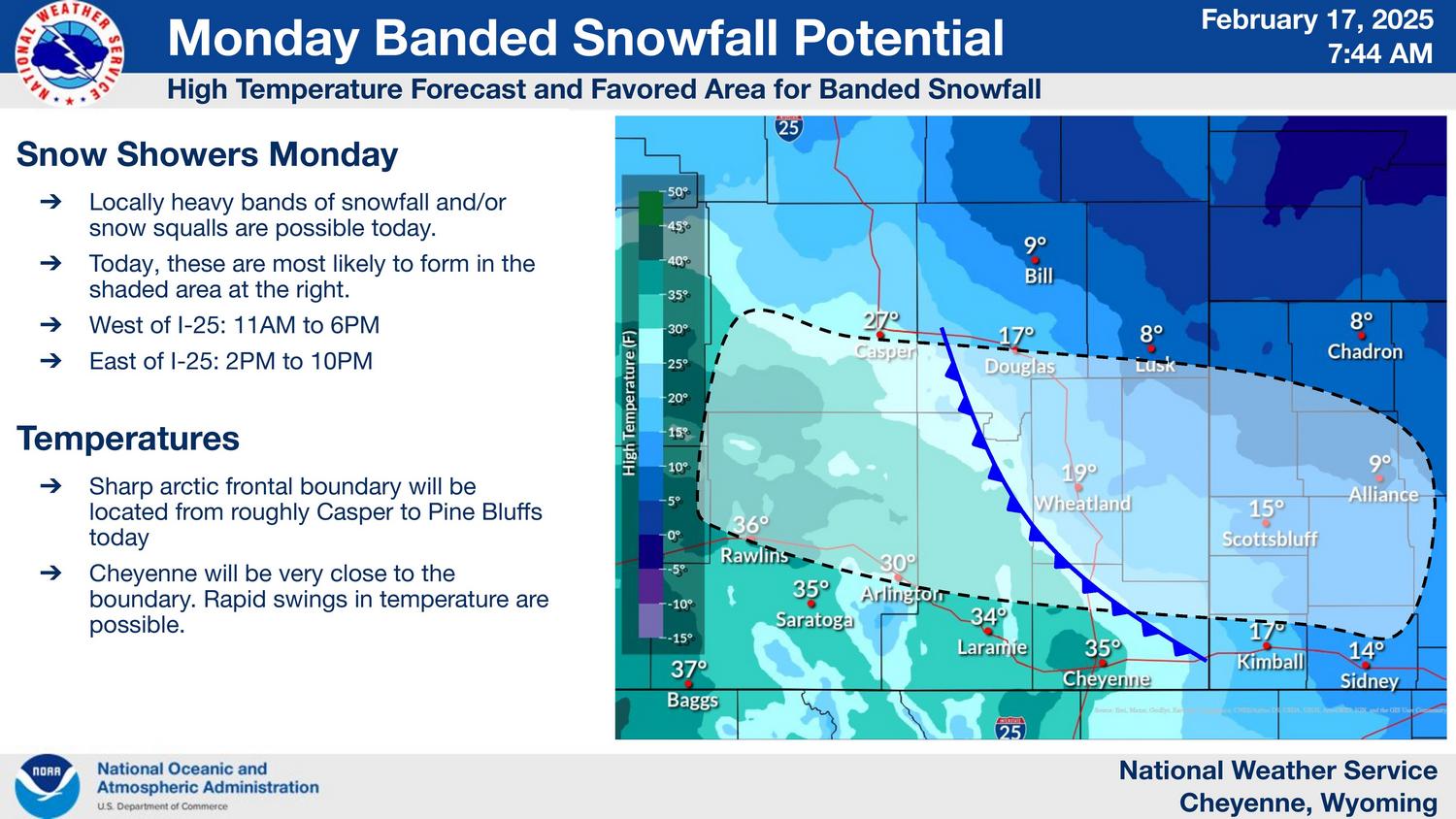 NWS Cheyenne: Decision Support Packet – Prolonged Snow and Cold – KCSR ...