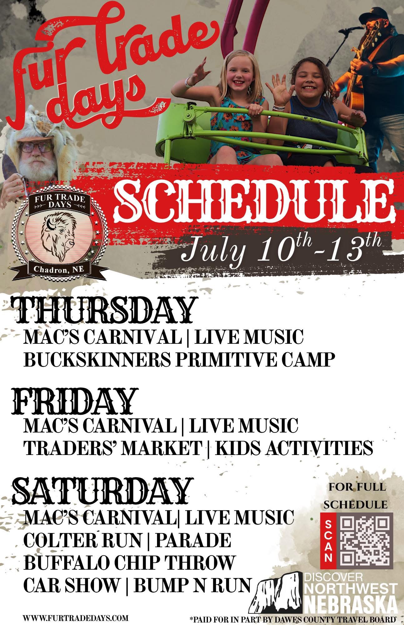 Fur Trade Days 2025 Gets Underway Thursday – KCSR / KBPY