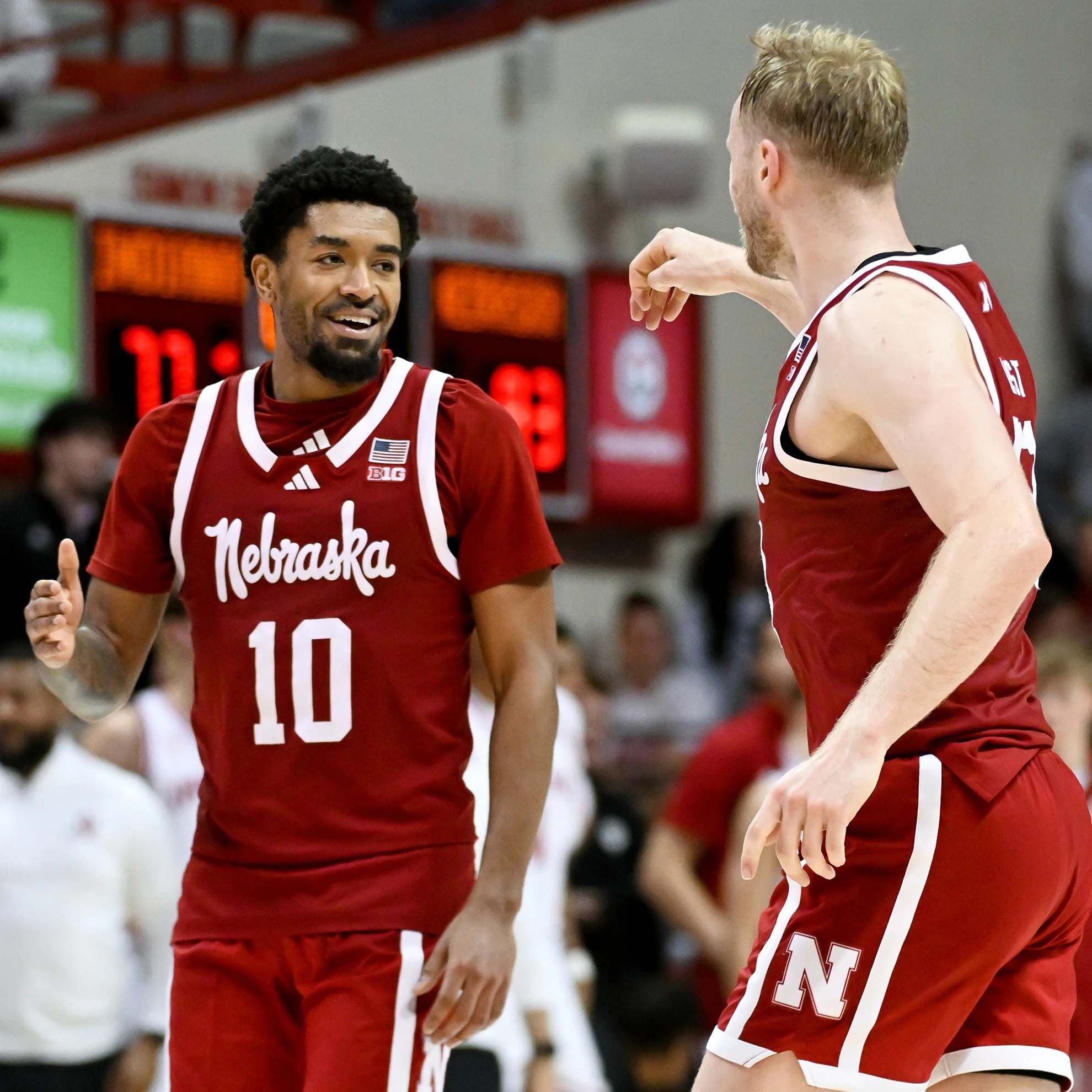 Huskers Rally to Top Hoosiers