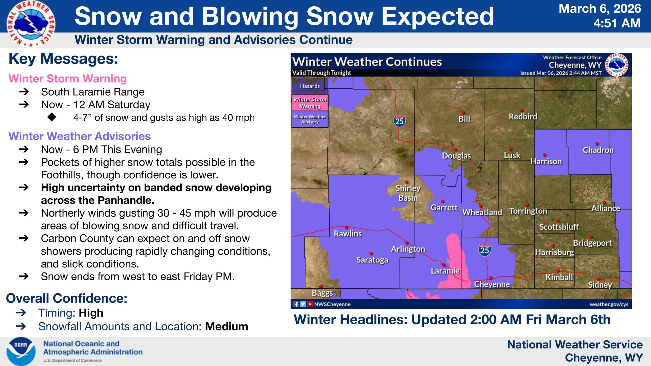 Kgwn Weather NWS Cheyenne – Winter Weather Update – KCSR / KBPY
