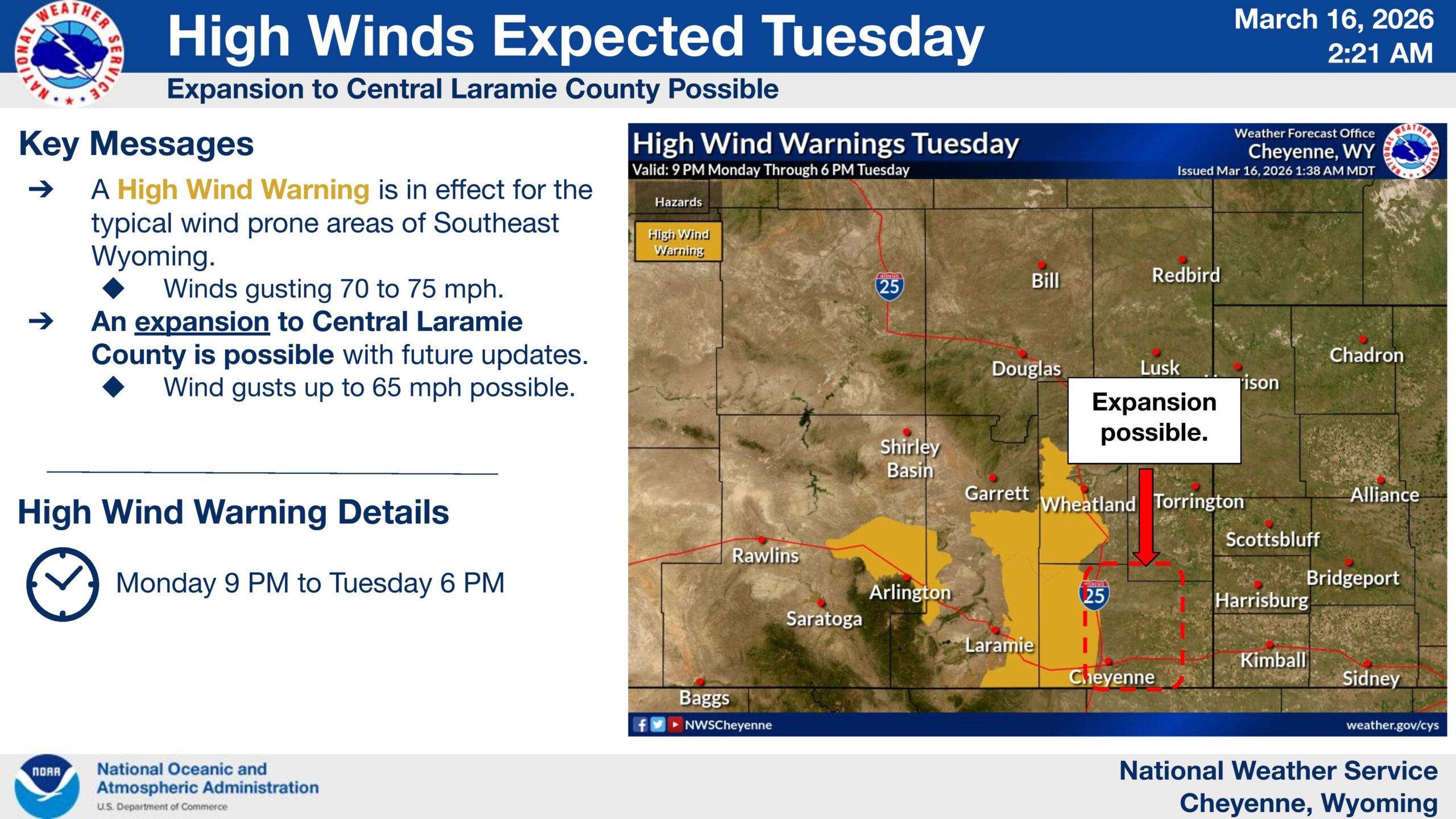 NWS Cheyenne – Critical Fire Danger Expected All Week – KCSR / KBPY