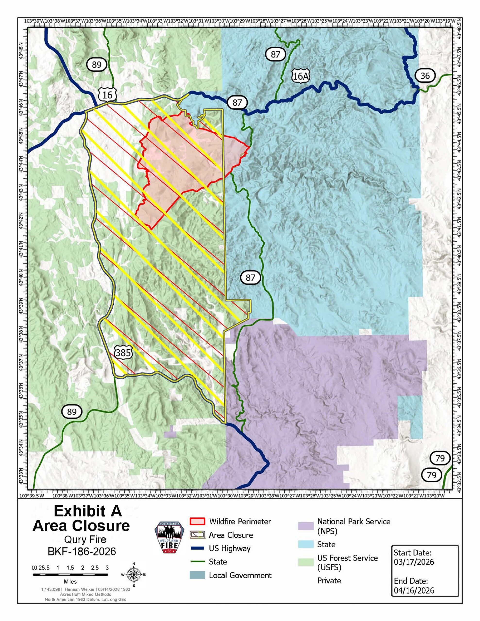 Emergency Closure Order Issued for Qury Fire – KCSR / KBPY