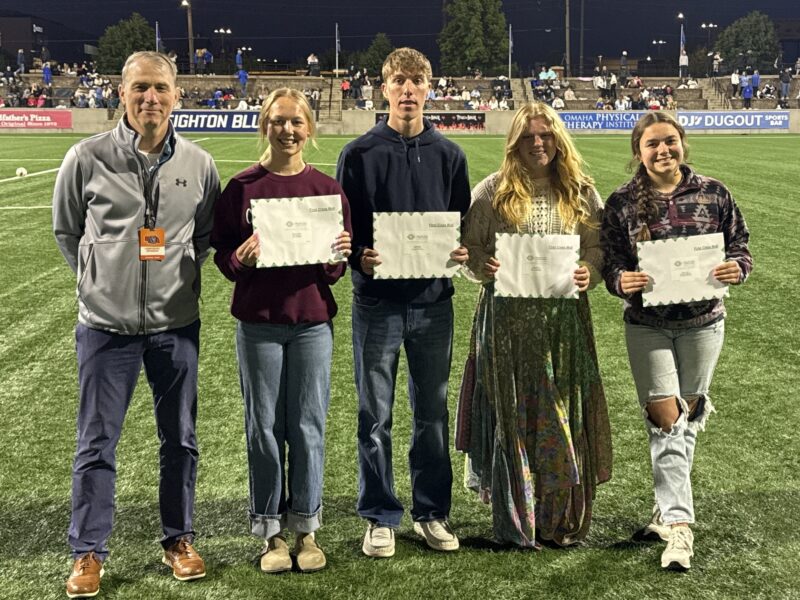 Nebraska State Colleges Award Multi-Activity Scholarships
