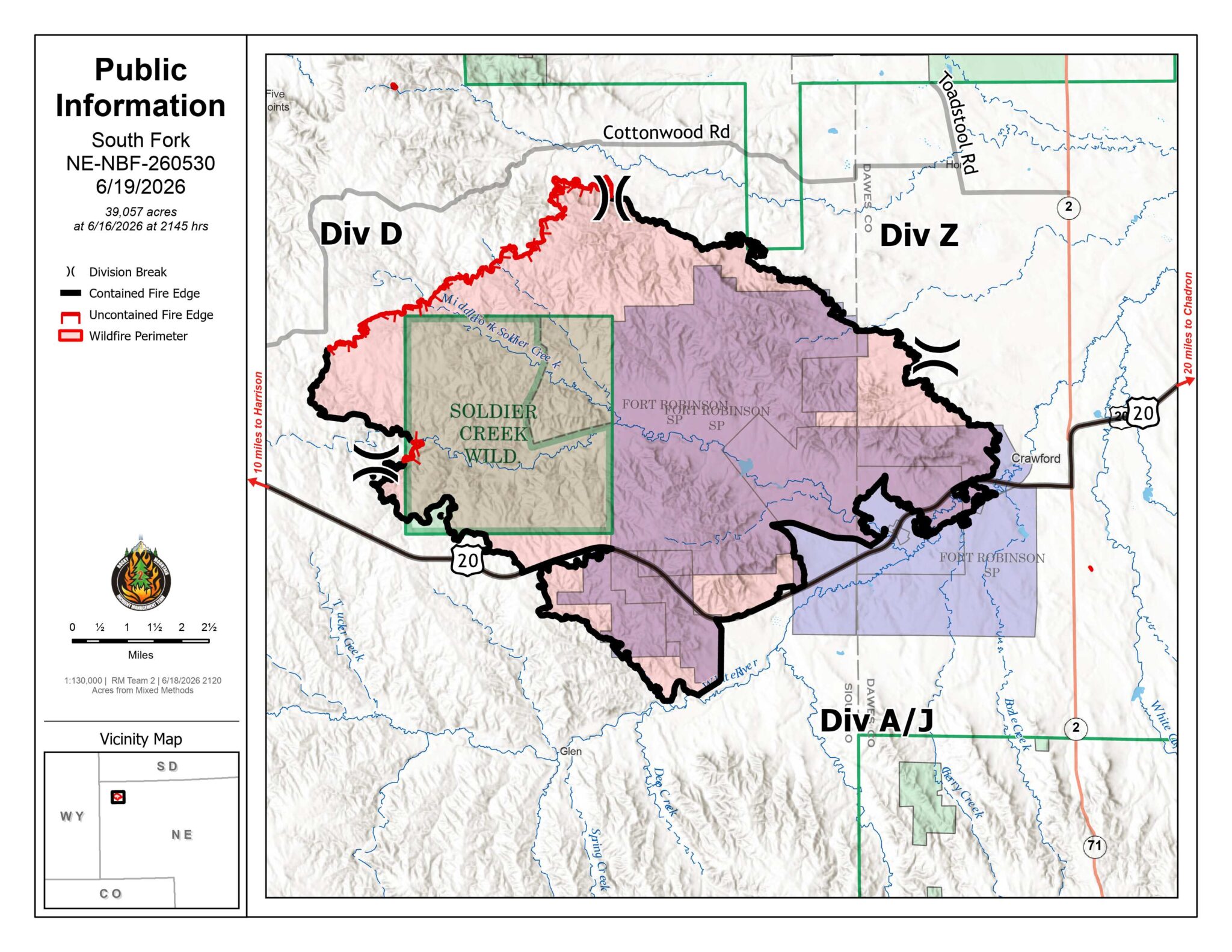 Friday (6/19) South fork Fire Update – KCSR / KBPY