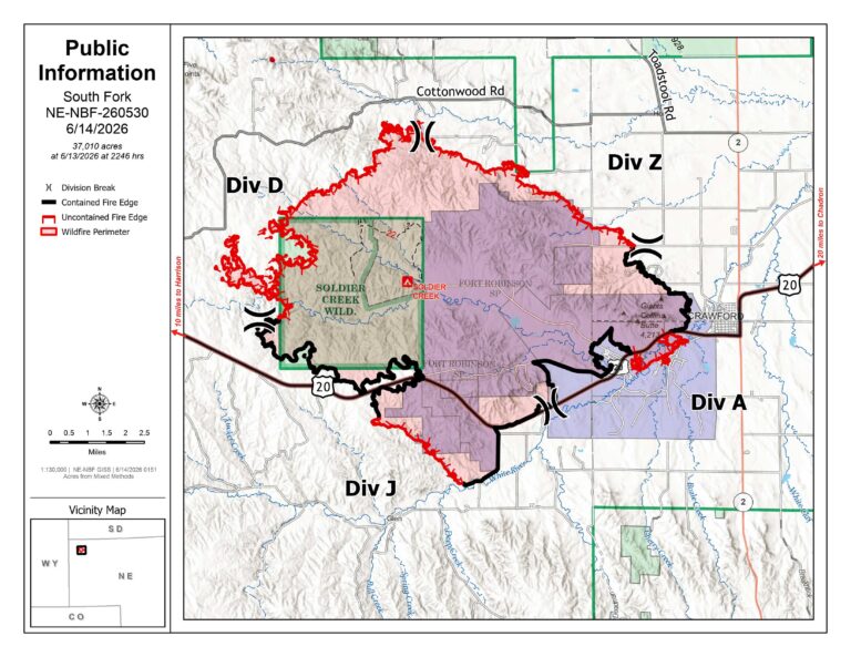 South Fork Fire Evacuation Notices Downgraded – KCSR / KBPY