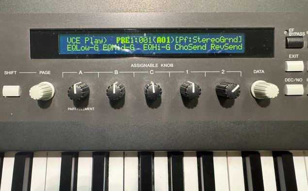 Yamaha S80 keyboard system – KCSR / KBPY